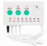 Комплект защиты от протечек KIT-QT0702-DN15 на 1/2" с проводными датчиками протечки 6 метров, блоком управления