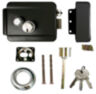 Система СКУД KIT-S601EM-WP-B на 1 дверь, кодовая панель со считывателем RFID 125кГц EM-Marine, замок черный, НЗ тип
