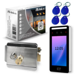 Система СКУД Ps-Link KIT-DT03EMT-SSM / детектор лиц / RFID