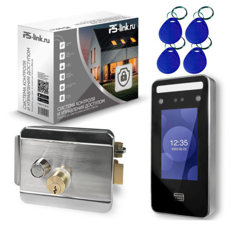 Система СКУД KIT-TM06-SSM / детектор лиц / RFID