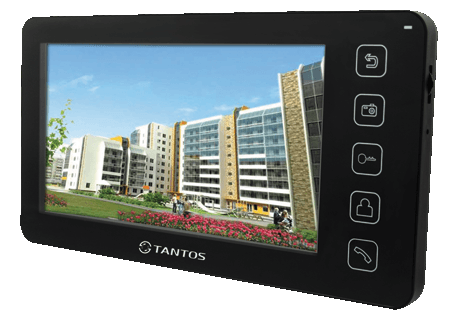 Видеодомофон Tantos Prime Slim черный