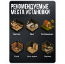 Комплект видеонаблюдения AHD 2Мп KIT-A211HD 11 камер для помещения, ночная съемка, датчик движения