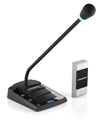 Переговорное устройство клиент-кассир Stelberry S-410