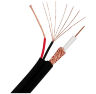 Кабель КВК KVK-CCA-2035-10 RG-59 + 2 x 0.35 кв.мм.10м.