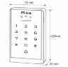 Комплект СКУД KIT-3D01EM-WP-W-350 распознавание лиц, RFID, WIFI