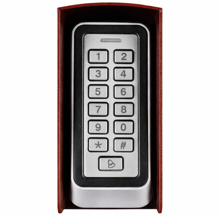 Козырёк для панели доступа PS-LINK PS-208C-EMW коричневый PETG