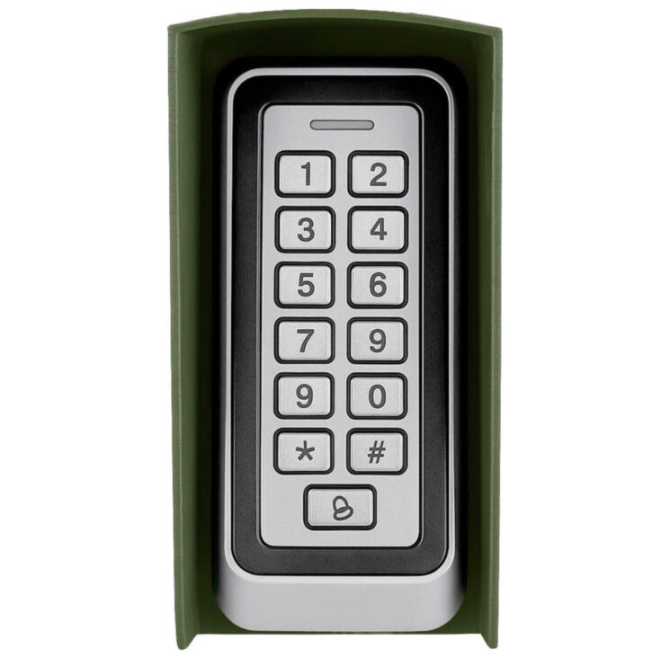 Козырёк для панели доступа PS-LINK PS-208C-EMW зеленый PETG