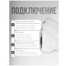 Камера видеонаблюдения AHD 8Мп AHD308 ИК-подсветка, степень защиты IP20, пластиковый корпус, без микрофона