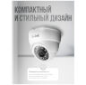 Камера видеонаблюдения AHD 8Мп AHD308 ИК-подсветка, степень защиты IP20, пластиковый корпус, без микрофона