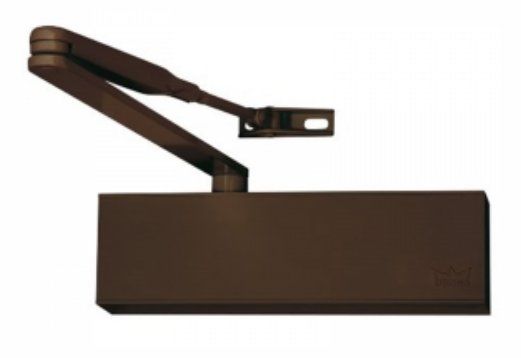 Доводчик Dorma TS71 EN 3/4 корпус без рычага (коричневый)