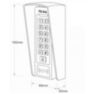 Козырек для панели доступа Ps-Link PS-C1EM белый PETG