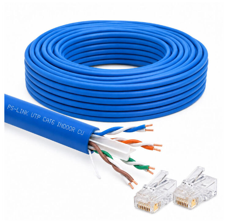 Кабель витая пара UTP4 cat.6 CU 70 метров UTP-CAT6-CU70