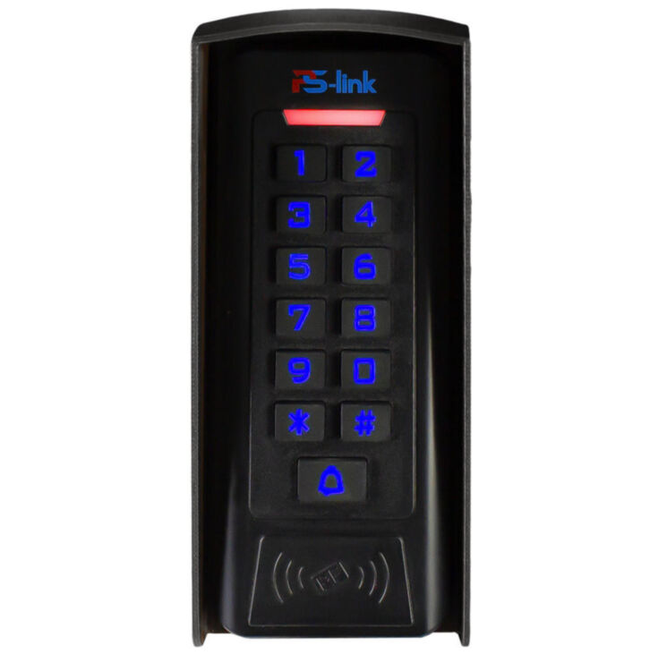 Козырёк для панели доступа Ps-Link PS-C1EM черный PETG