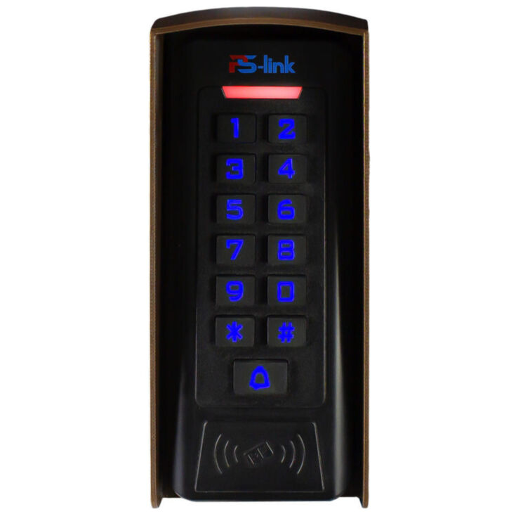 Козырёк для панели доступа Ps-Link PS-C1EM коричневый PETG