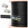 Кабель витая пара UTP4 cat.5E CU 100 метров UTP-CU100R с тросом