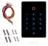Система СКУД KIT-T12EM-SS на 1 дверь, сенсорная панель с RFID EM-Marine, замок никелевый, НЗ тип