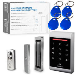 Комплект СКУД Undino KIT-ACP101MF-180 эл. магнитный замок 180кг, RFID