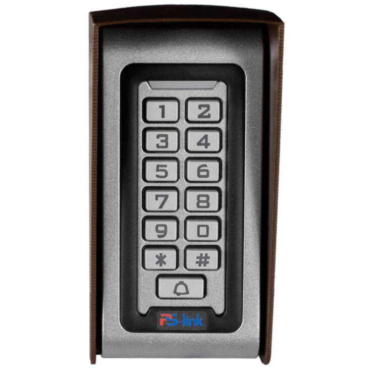 Козырёк для панели доступа Ps-Link PS-S601EM-WP коричневый PETG