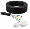 Кабель витая пара UTP4 cat.6 CU 50 метров UTP-CAT6-CU50-OUT уличный
