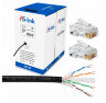 Кабель витая пара UTP4 cat.6 CU 70 метров UTP-CAT6-CU70-OUT уличный