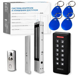 Комплект СКУД Undino KIT-ACP301EM-350 эл. магнитный замок 350кг, RFID
