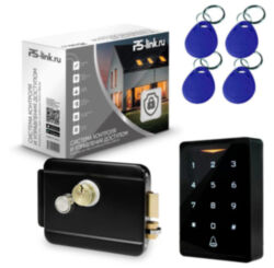 Система СКУД Ps-Link KIT-CH1-B/ кодовая панель / эл. механический замок / RFID, WIFI