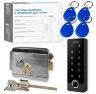 Комплект СКУД KIT-TF3EM-WP-W-SL эл. механический замок, RFID, WIFI, отпечаток, защита IP66