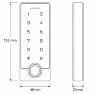 Комплект СКУД KIT-TF3EM-WP-W-B эл. механический замок, RFID, WIFI, отпечаток, защита IP66