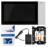 Комплект видеодомофона KIT-736DP-306CR-B IP, Wi-Fi, FHD, интерком