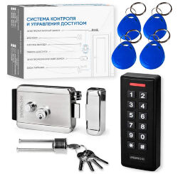 Комплект СКУД Undino KIT-ACP301EM-CH эл. механический замок, RFID
