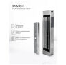 Система СКУД KIT-T12MF-180 электромагнитный замок 180 кг НО типа, панель сенсорная Mifare, для помещения