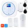 Охранно-пожарная сигнализация WIFI/GSM G12 белый корпус